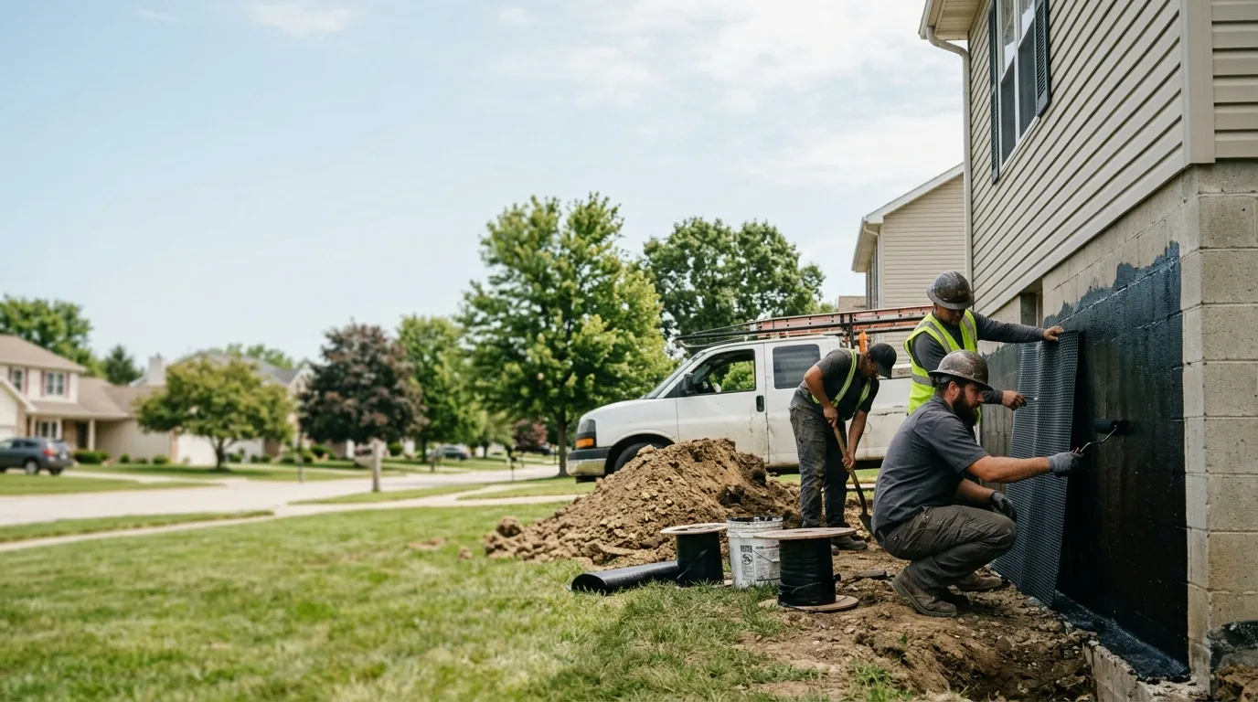 Basement Waterproofing in Goreville, IL near me